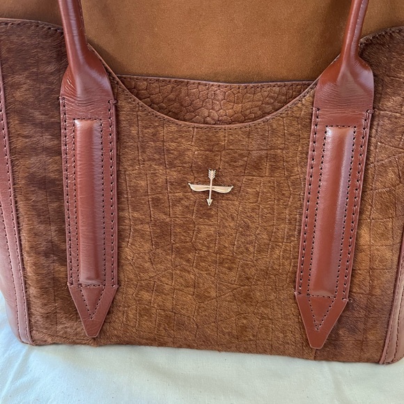 Pour La VICTOIRE Bag Leather And Pony Hair Brown - Picture 9 of 13